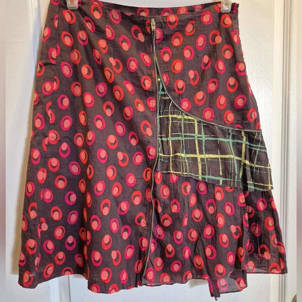 Sandwich Cotton Skirt